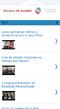 Mobile Screenshot of escoladesagres.org